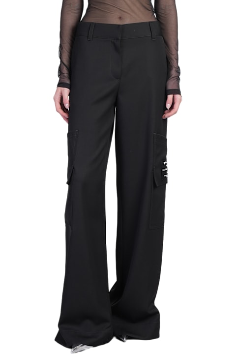 Off-White Pants & Shorts for Women Off-White Pants In Black Wool