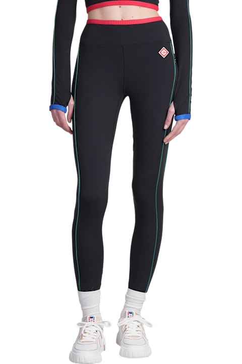 Casablanca Pants & Shorts for Women Casablanca Leggings In Black Polyamide