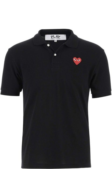 Topwear for Men Comme des Garçons Cotton Polo Shirt With Logo