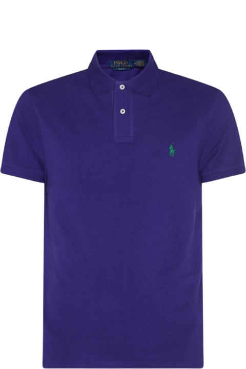 Polo Ralph Lauren for Men Polo Ralph Lauren Purple Cotton Polo Shirt