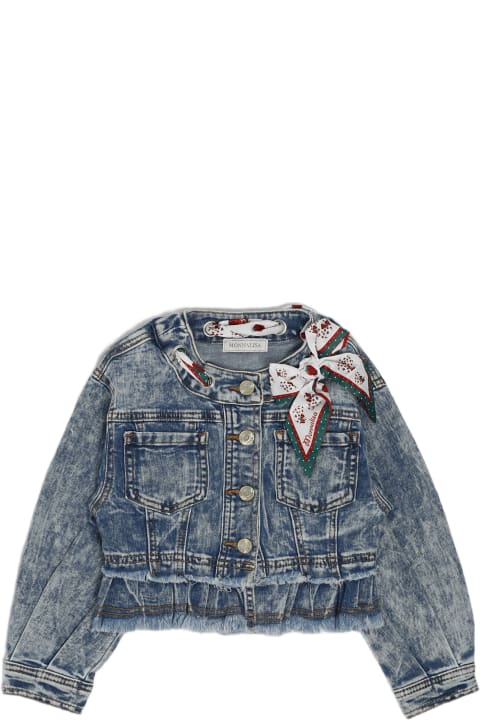 Coats & Jackets for Girls Monnalisa Denim Jacket Jacket