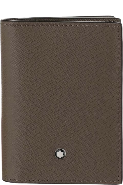 Wallets for Men Montblanc Card Holder 4 Compartments Sartorial