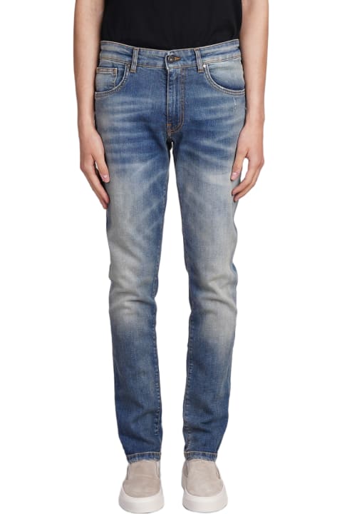 Salvatore Santoro Jeans for Men Salvatore Santoro Jeans In Blue Cotton