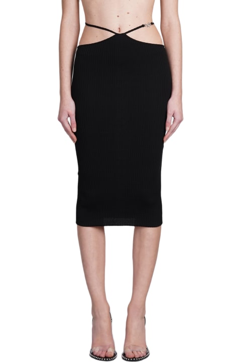 AMIRI for Women AMIRI Skirt In Black Cotton