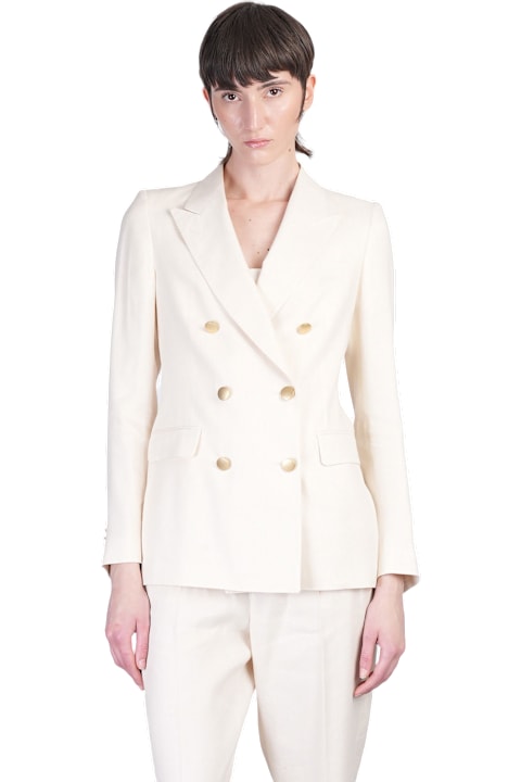 Tagliatore 0205 T-parigi10bad In Beige Linen | italist