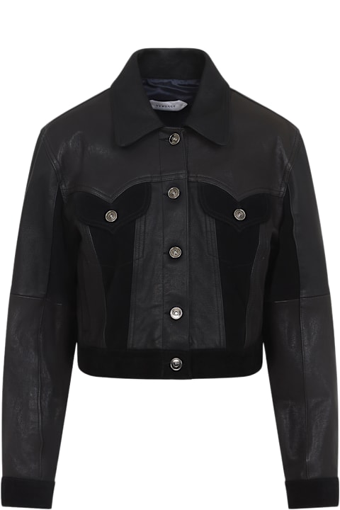 Homeware Versace Leather Jacket