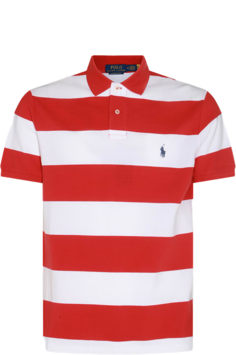 Polo Ralph Lauren for Men Polo Ralph Lauren Red And White Cotton Polo Shirt