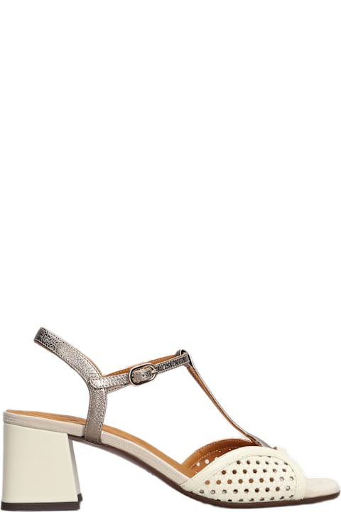 Homeware Chie Mihara Sandals In White Leather