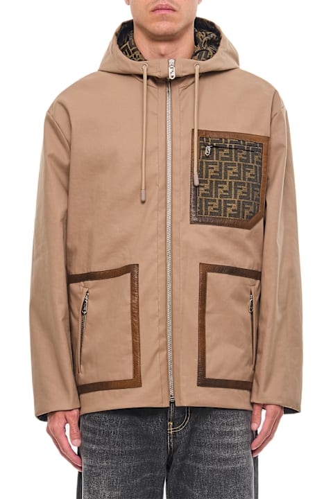 Fendi Coats & Jackets for Men Fendi Blouson Mackintosh