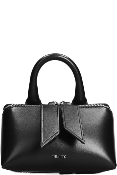 The Attico Totes for Women The Attico Friday Shoulder Bag In Black Leather