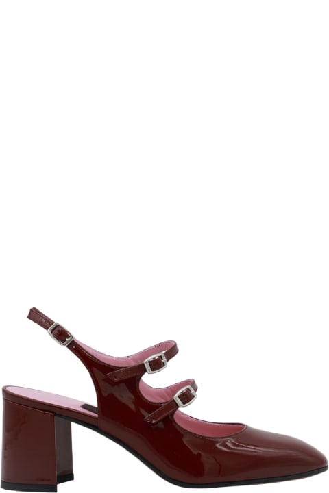 Carel Burgundy Pumps | italist