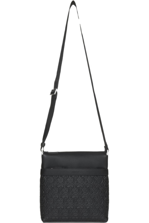 Ferragamo Shoulder Bags for Women Ferragamo Travel Gancini Leather Bag