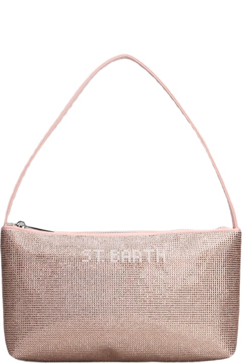 Bags for Women MC2 Saint Barth Strassy Shoulder Bag In Rose-pink Polyester
