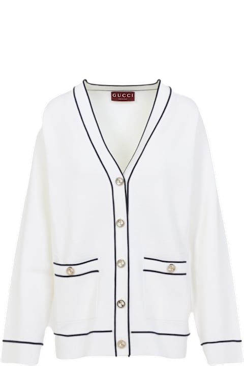 Gucci Sweaters for Women Gucci Wool Cardigan