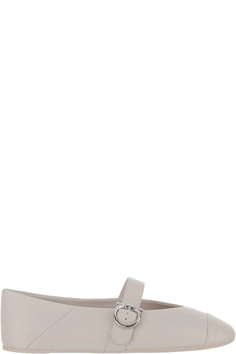【送料&関税込】Ferragamo Ballet Flats Ornament Hooks Ferragamo Ballet Flats Ornament Hooks In Silver | ModeSens