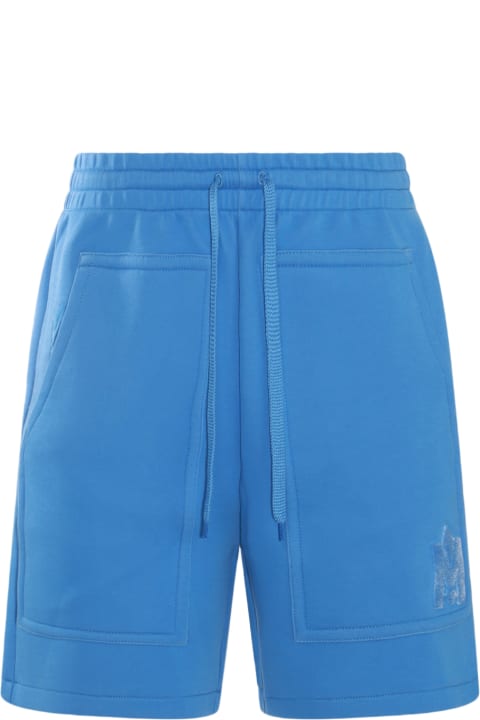 Mackage Men Mackage Blue Cotton Shorts