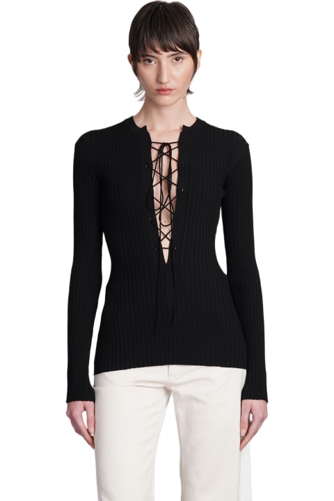 Stella McCartney Sweaters for Women Stella McCartney Topwear In Black Viscose