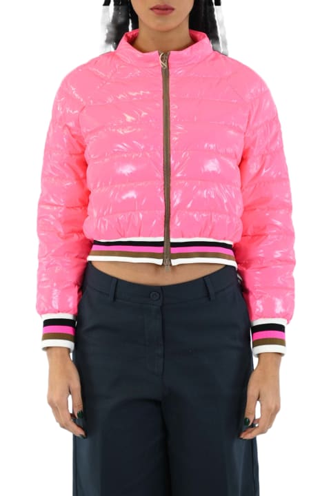 Herno Clothing for Women Herno Glossy Bomber Jacket