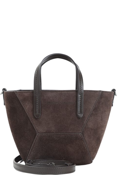 Brunello Cucinelli for Kids Brunello Cucinelli Brunello Cuccinelli Duo Mini Bag