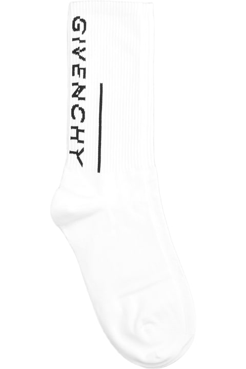 Fashion for Men Givenchy Socks In White Cotton