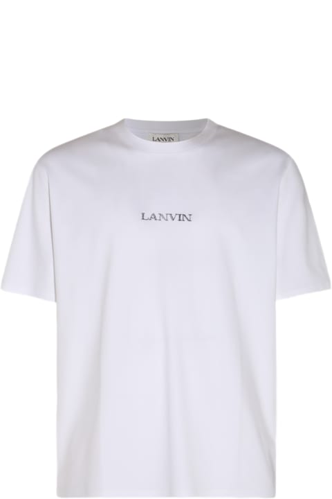 Clothing Sale for Men Lanvin White Cotton T-shirt