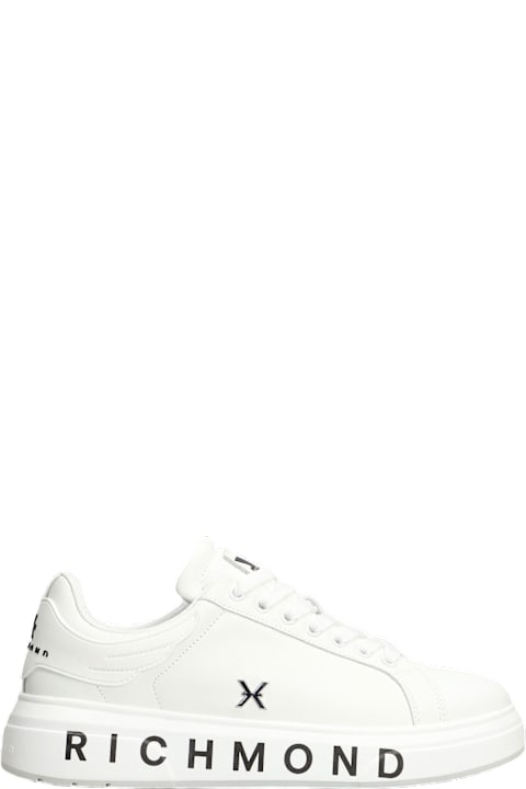 John Richmond for Men John Richmond Sneakers In White Leather