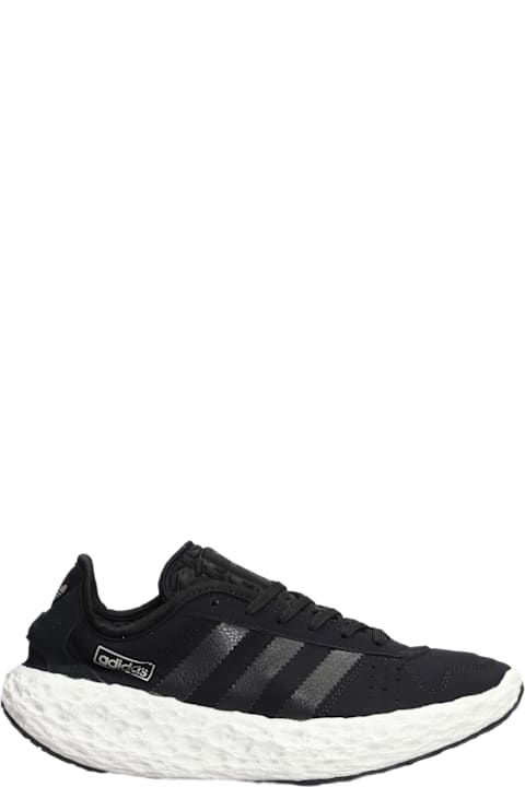 Adidas for Men Adidas Zponge Sneakers In Black Fabric