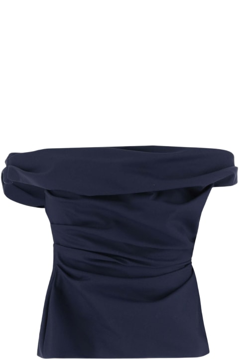 Armarium Topwear for Women Armarium Off-shoulders Wool Top