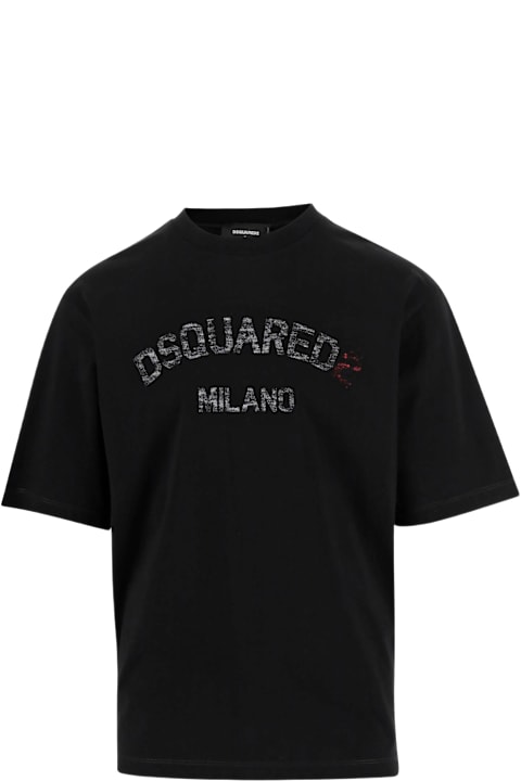 Dsquared2 for Men Dsquared2 Cotton T-shirt With Logo