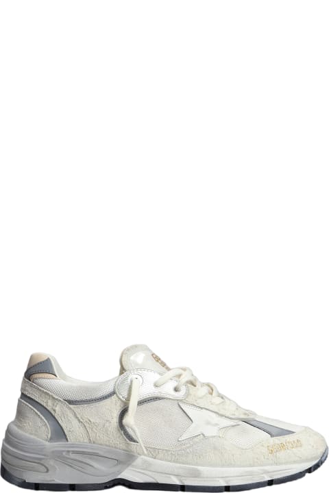 Golden Goose Sneakers for Men Golden Goose Running Sneakers In White Synthetic Fibers