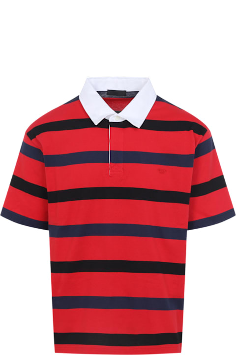 Prada for Kids Prada Short Sleeves Polo