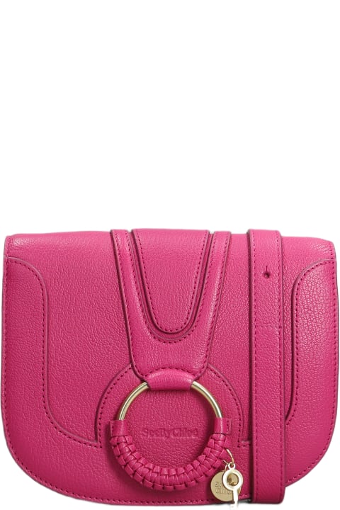 See by Chloé for Women See by Chloé Hana Shoulder Bag In Fuxia Fur
