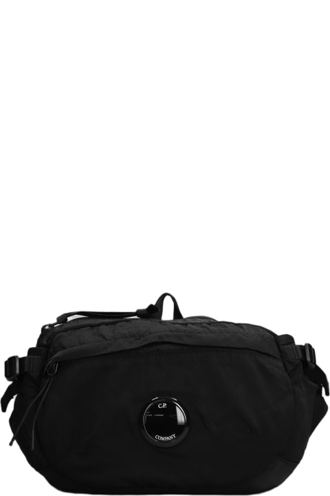 C.P. Company Shoulder Bags for Men C.P. Company Nylon B Waist Bag In Black Polyamide