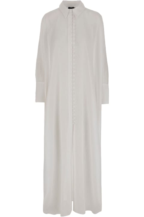 Taller Marmo Clothing for Women Taller Marmo Long Caftan In Linen