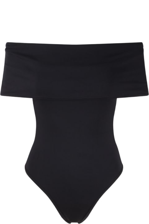 Bottega Veneta for Women Bottega Veneta Stretch Nylon Off-the-shoulder Swimsuit