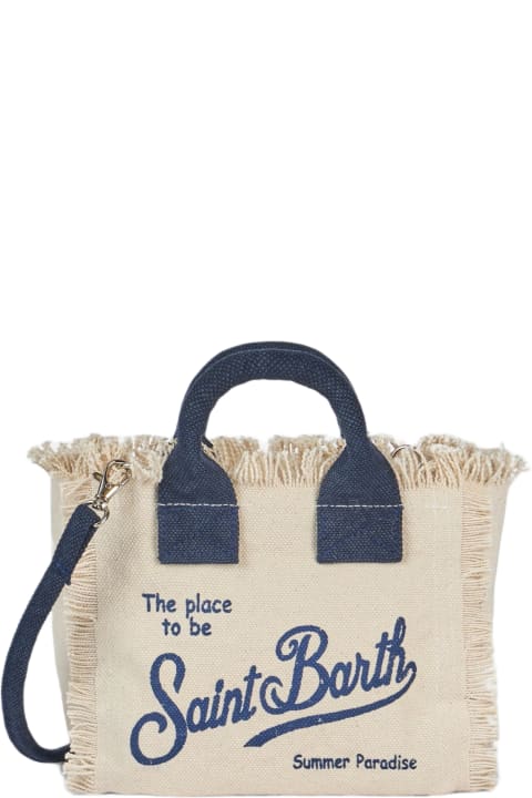 Homeware MC2 Saint Barth Natural Cotton Canvas Mini Vanity Bag