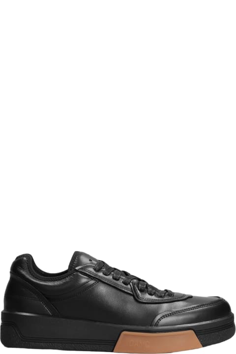 OAMC for Men OAMC Cosmos Sneakers In Black Leather