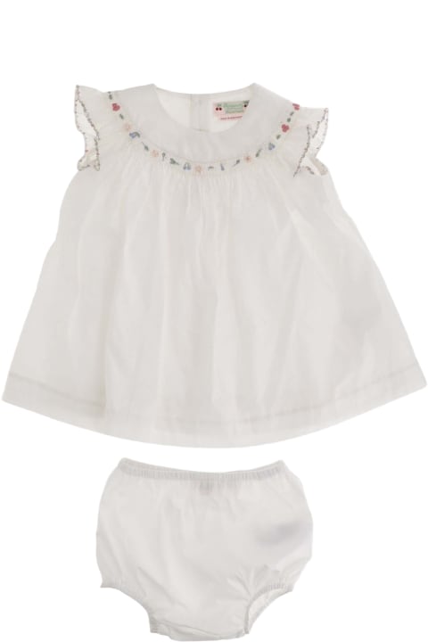 Bonpoint Dresses for Baby Girls Bonpoint Two-piece Cotton Set