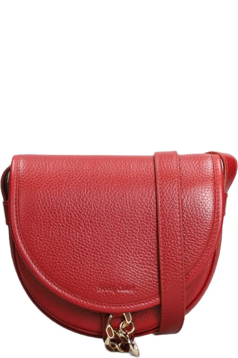 See by Chloé Totes for Women See by Chloé Mara Shoulder Bag In Red Leather