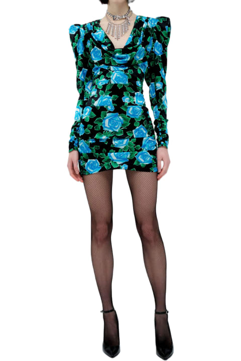 Fashion for Women Alessandra Rich Silk Mini Dress