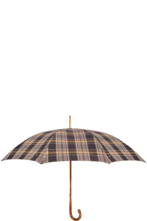 メンズ Larusmianiの傘 Larusmiani Umbrella 'tartan' Umbrella