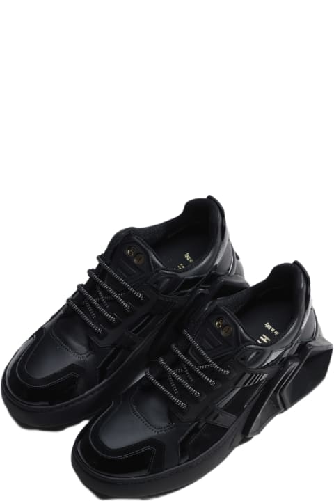 Hide&Jack Sneakers for Men Hide&Jack High Top Sneaker - Silverstone Black