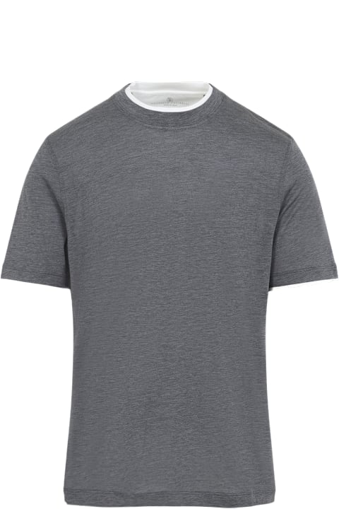 Homeware Brunello Cucinelli Silk T-shirt