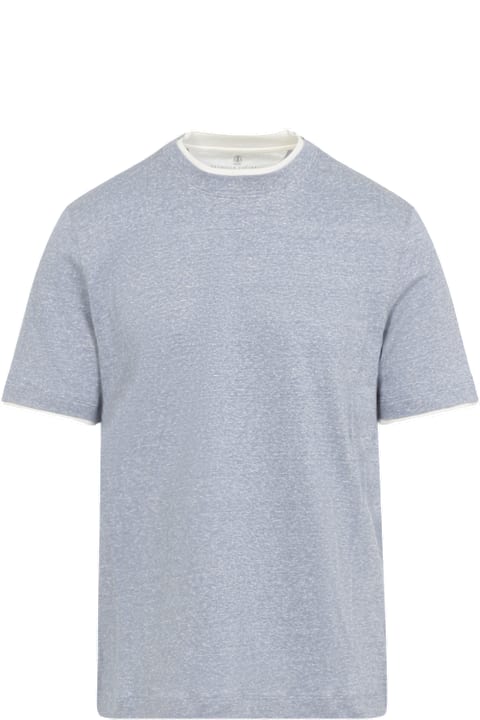 Homeware Brunello Cucinelli Bicolor T-shirt