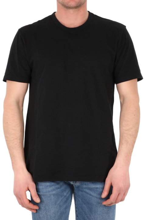 James Perse Clothing for Men James Perse Black Cotton T-shirt