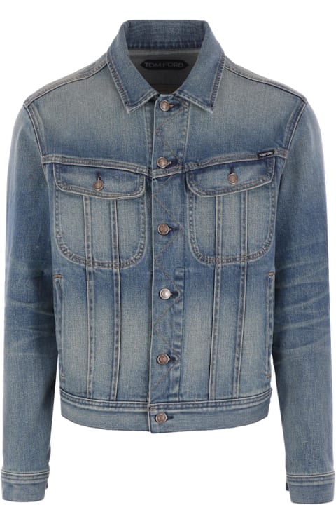 Tom Ford لـ Men Tom Ford Icon Jacket In Denim