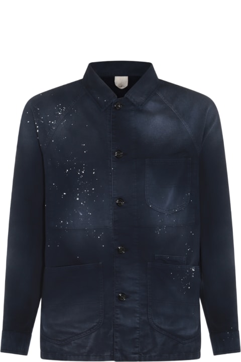 Altea Clothing for Men Altea Blue Denim Cotton Casual Jacket