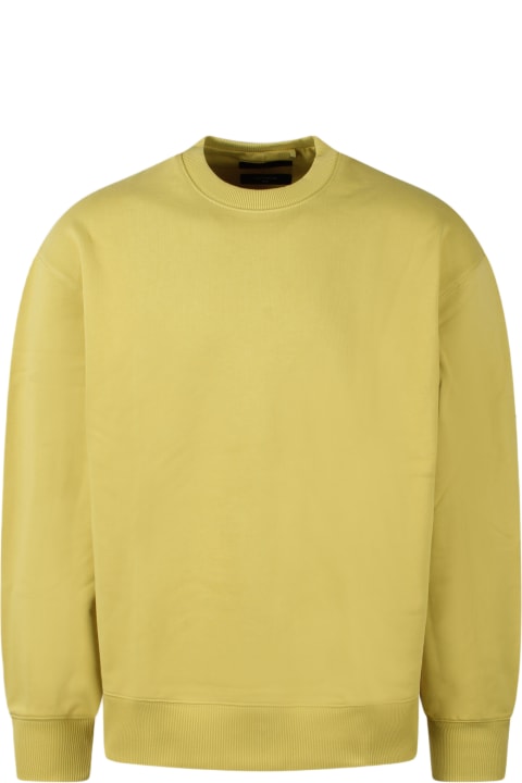Fashion for Men Y-3 Organic Cotton Terry Crew Sweatshirt Fleece