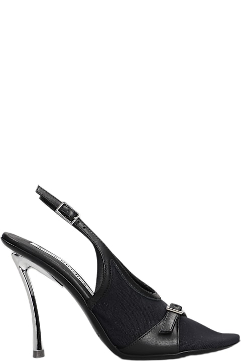 High-Heeled Shoes for Women Acne Studios Pumps In Black Leather