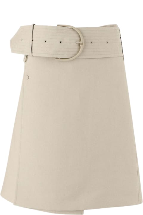 ウィメンズ Burberryのスカート Burberry Canvas Trench Skirt